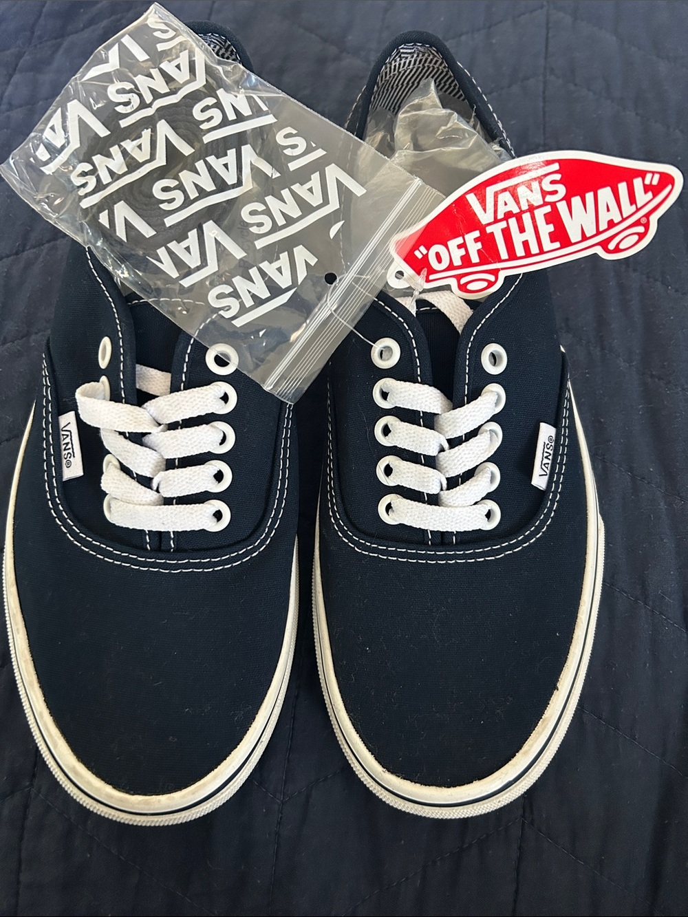 Vans Navy Blue Canvas Authentic